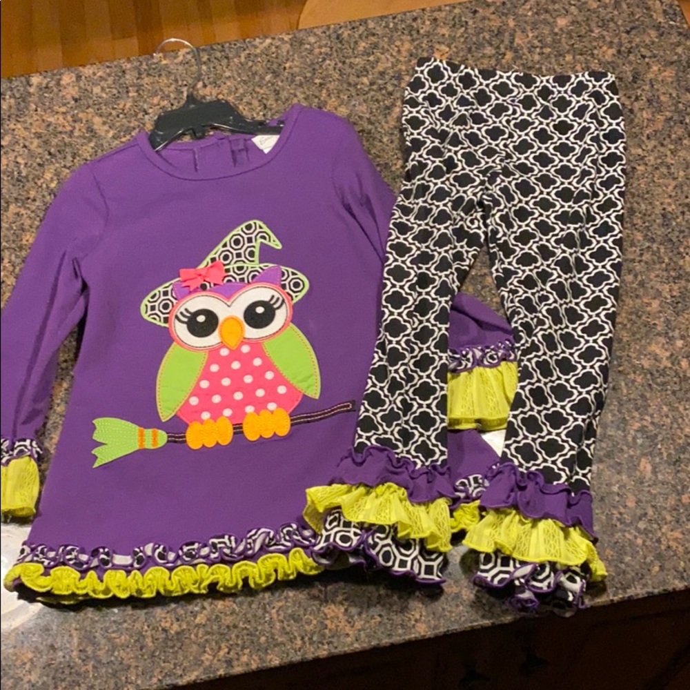 NEW Emily Rose Halloween outfit girls 4T Witch Owl